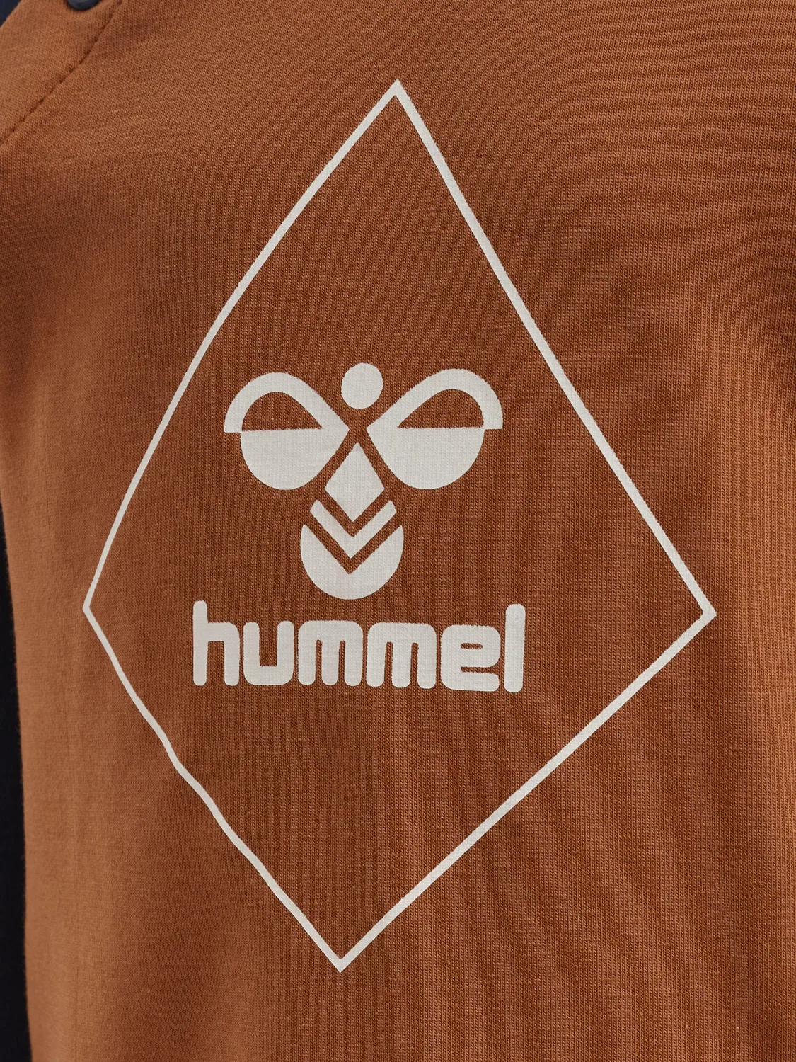 Детская футболка с длинным рукавом Hmlceasar Hummel, Braun Schieferbraun — фото 3