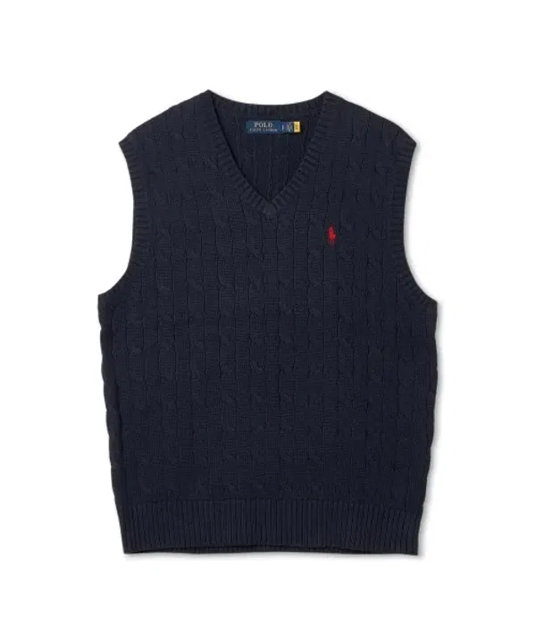 Джемпер вязаный хлопковый Polo Ralph Lauren, Navy