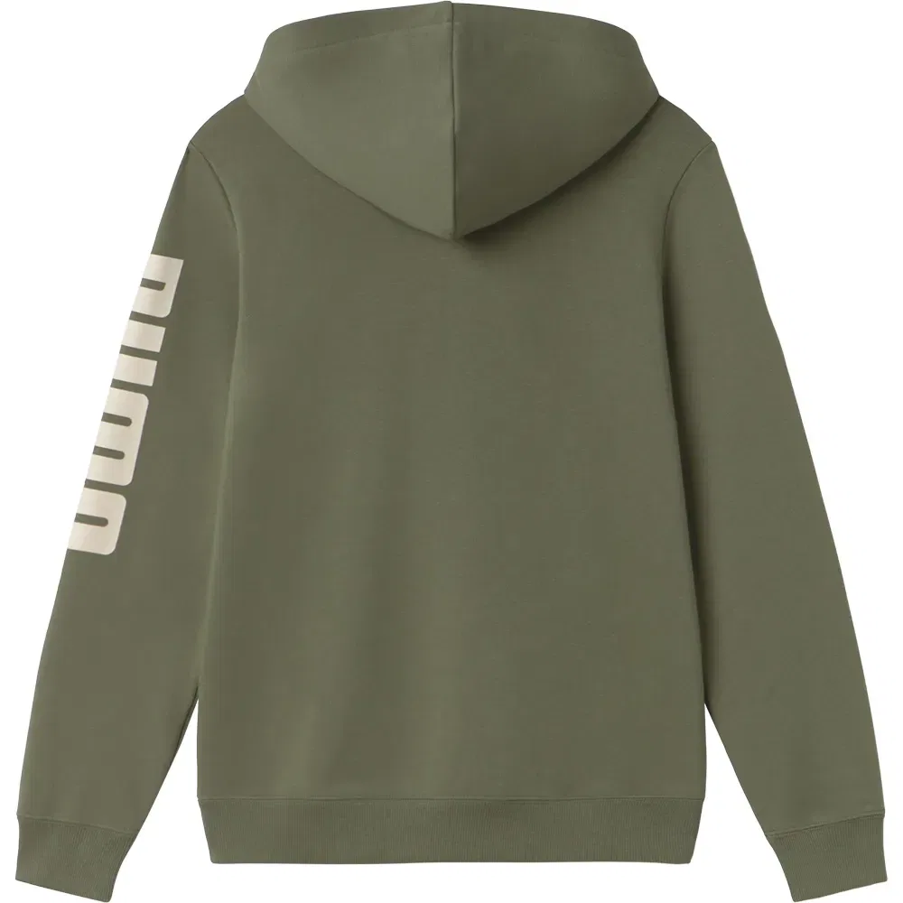 Детское худи для мальчиков Puma Essential Graphic, Green — фото 2