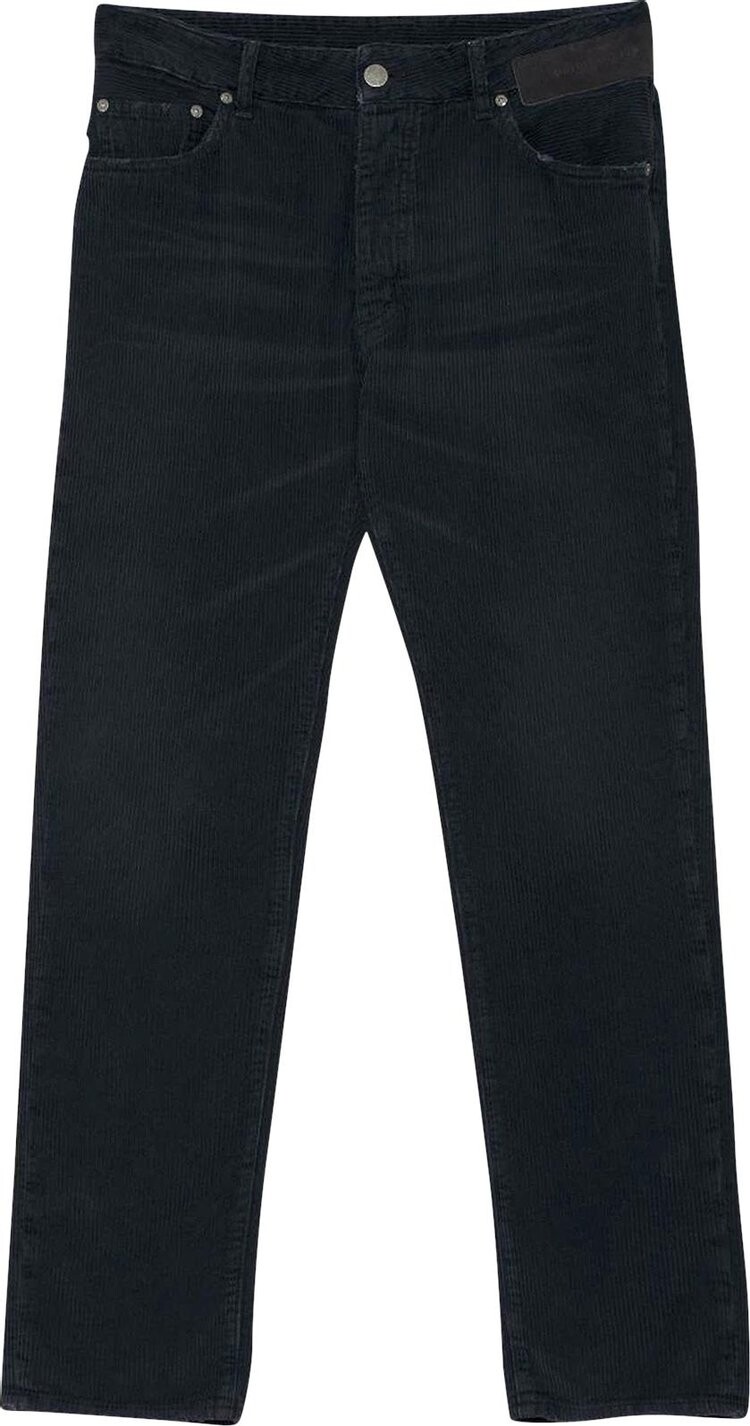 

Брюки Palm Angels Corduroy Logo Regular 5 Pocket Pant 'Black', черный