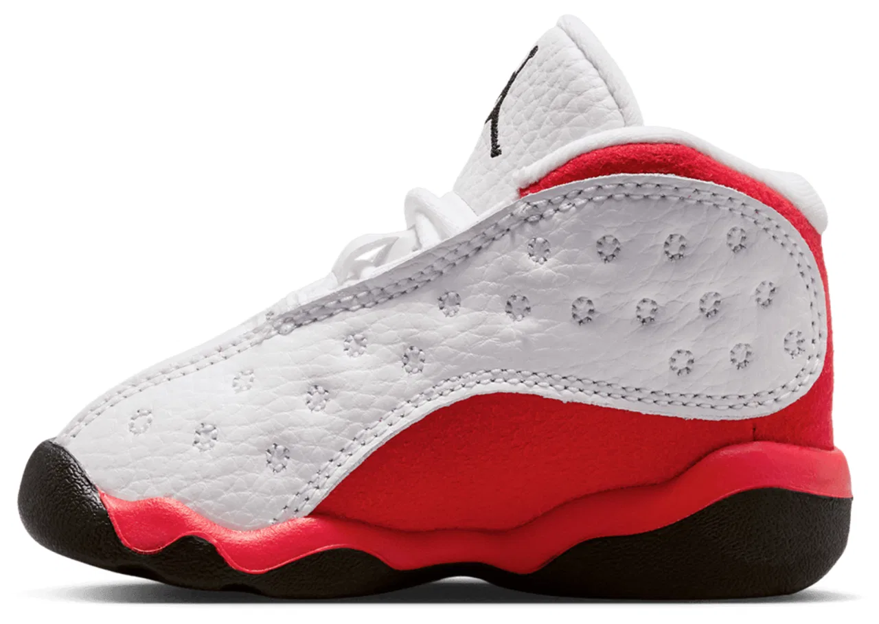 Баскетбольные кроссовки для мальчиков Retro 13 Jordan, цвет White/Black/True Red — фото 2