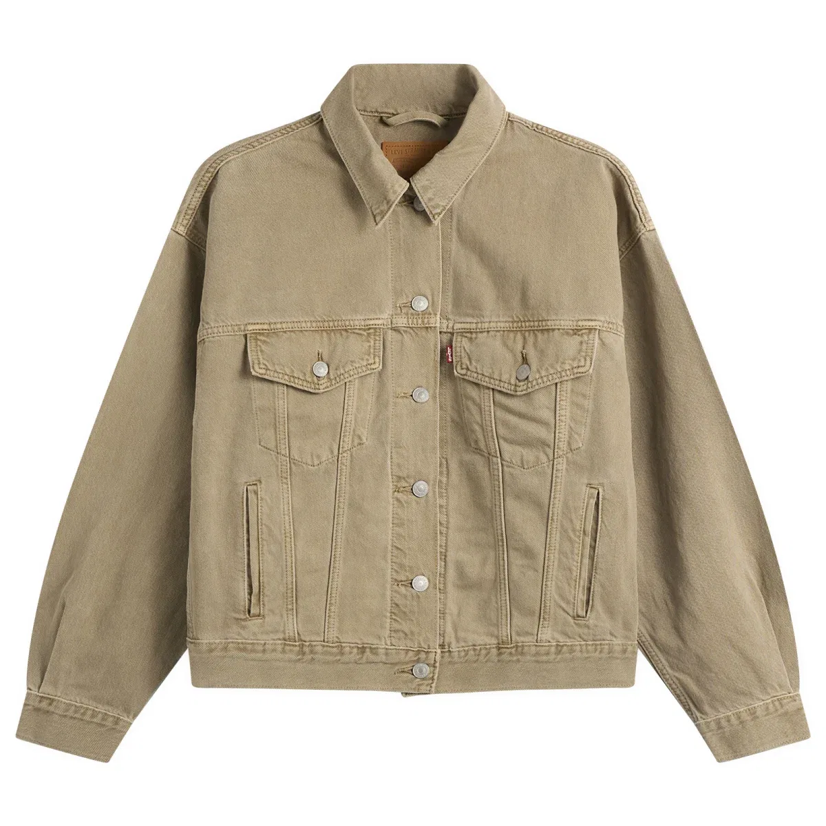 Женская джинсовая куртка-тракер с классическим воротником 90'S Trucker Jacket Levi'S, Chipped Winter Twig