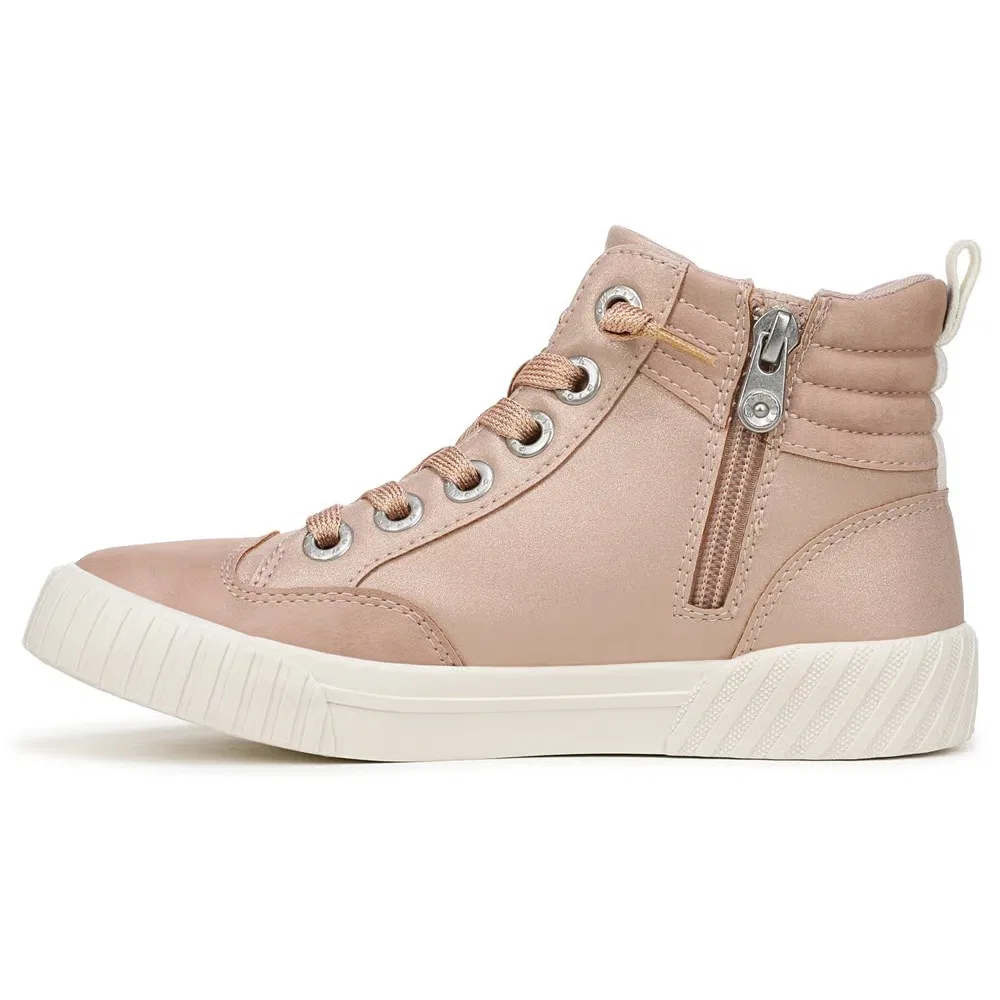 Детские высокие кроссовки Wanderland-K Blowfish Malibu, Blush Pink/Rose Gold Glitter — фото 4
