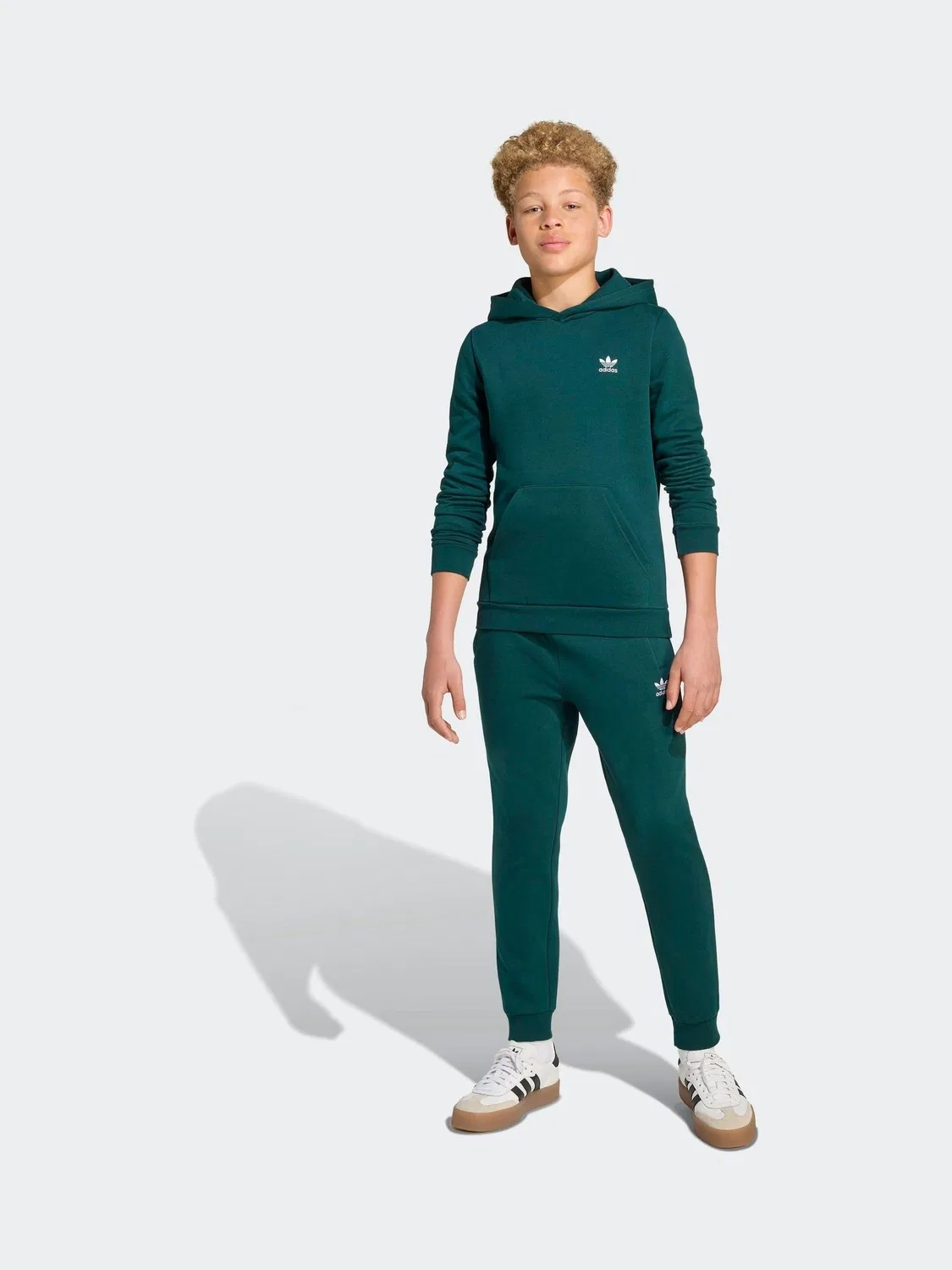 Худи adidas Originals, зеленое