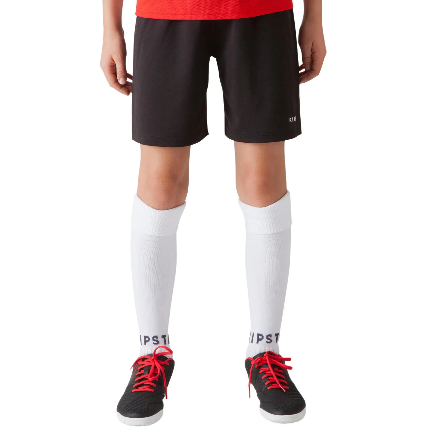 Детские шорты с умеренной посадкой Black DECATHLON, Black