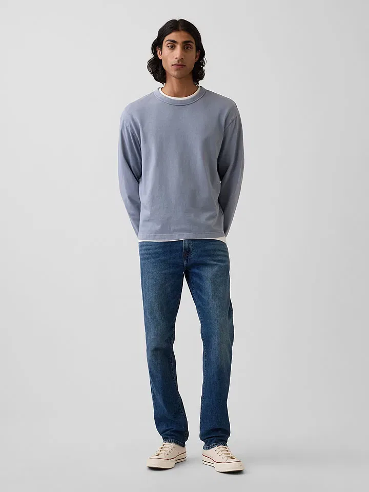 Мужские джинсы slim fit GAP, Dark Blue — фото 3