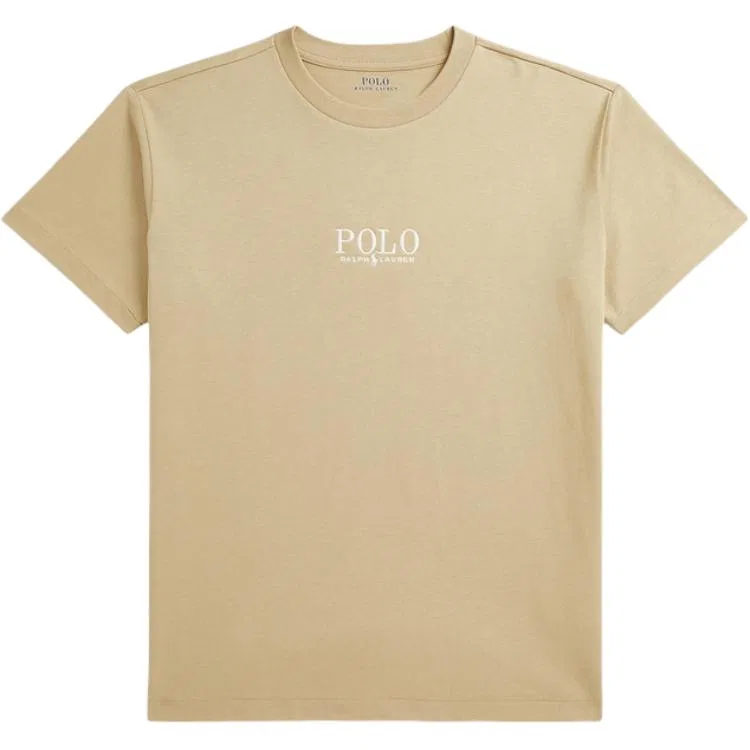 Детская футболка с коротким рукавом Khaki Polo Ralph Lauren