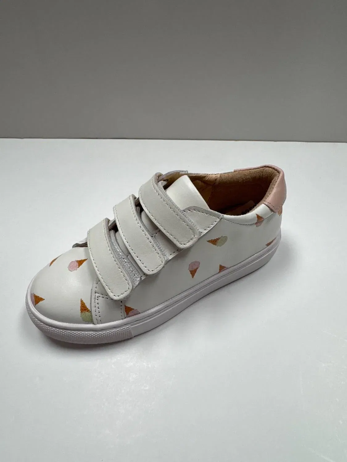 Детские кроссовки для девочек на двойной липучке Scarlet Double Vl Sneaker 1936, White Leather