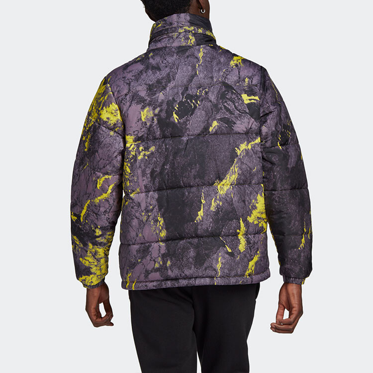 Приключенческая стеганая куртка мужская многоцветная Adidas Originals, цвет Multicolor — фото 3