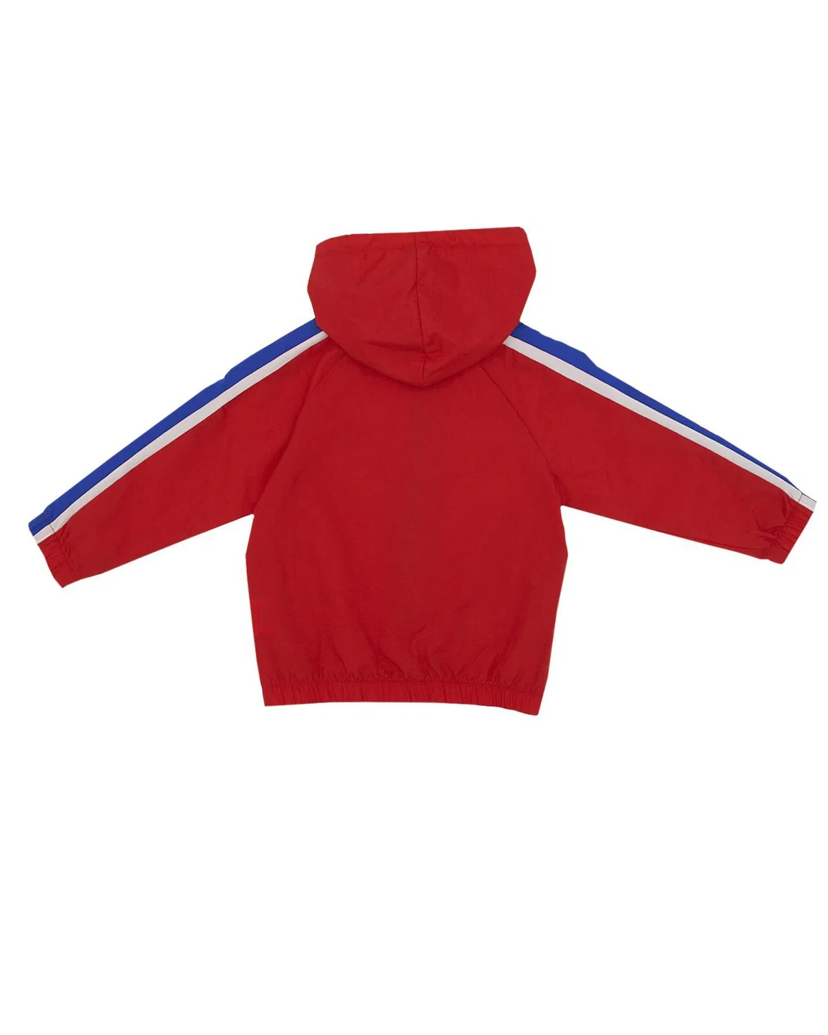 Детская спортивная куртка из нейлона с капюшоном Leone 1947 Apparel, Red — фото 2