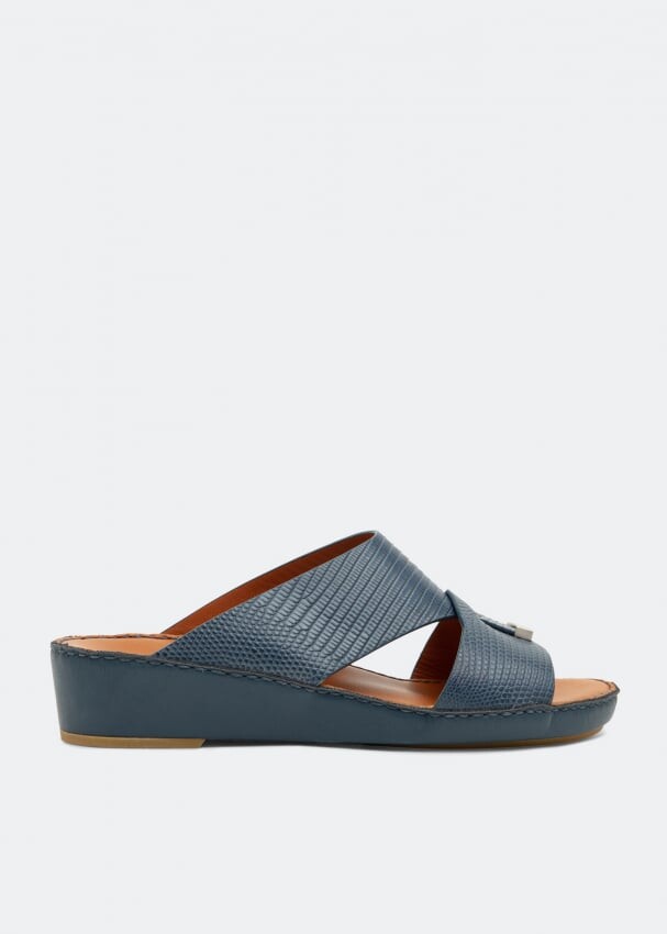 

Сандалии PRIVATE COLLECTION Piega sandals, синий