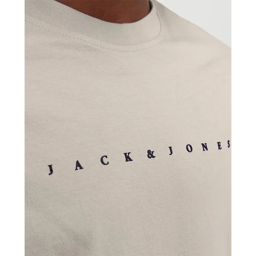 Детская футболка с принтом Star Jack & jones, Beige — фото 4