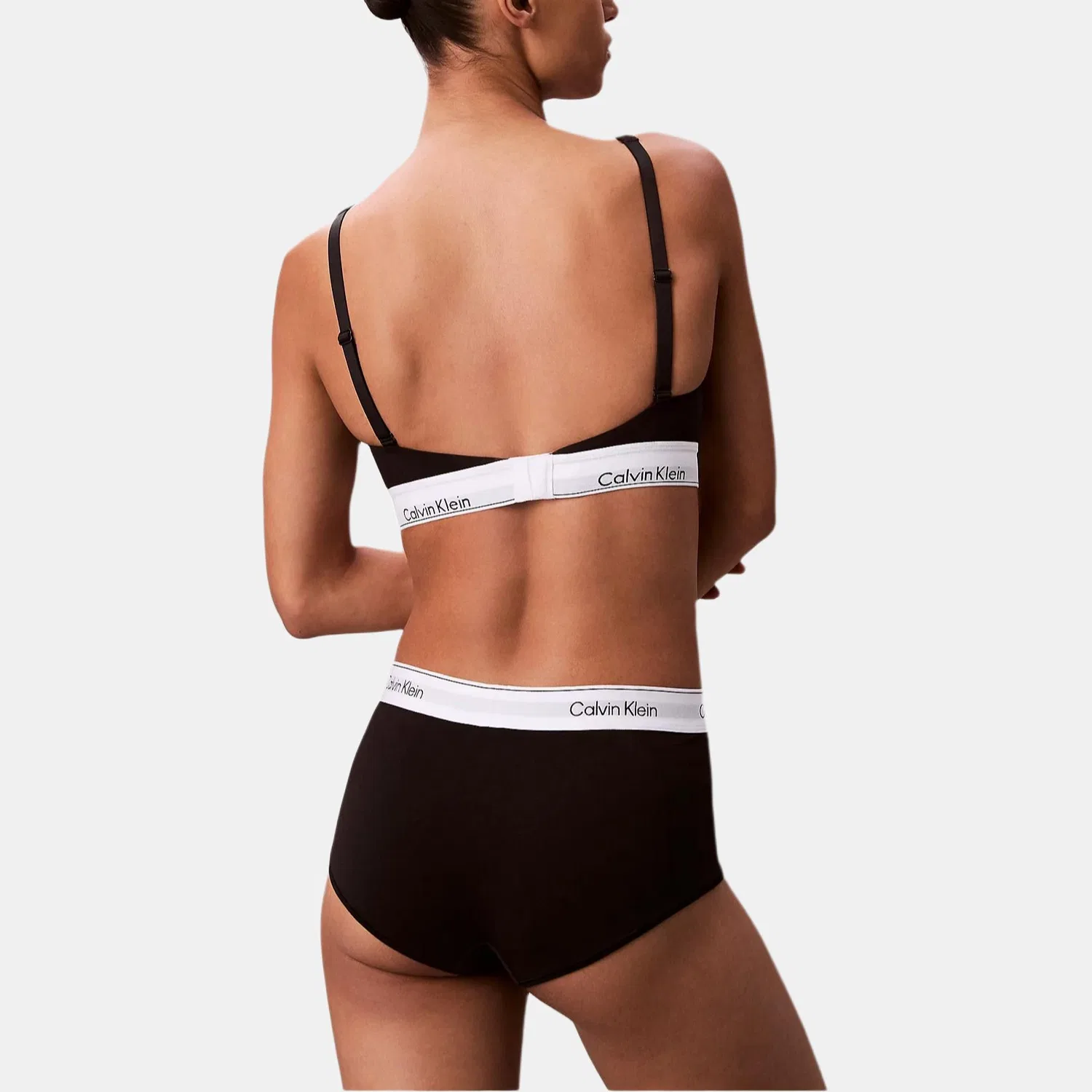 Женские боксеры с длинной штаниной Calvin Klein, Черный — фото 3