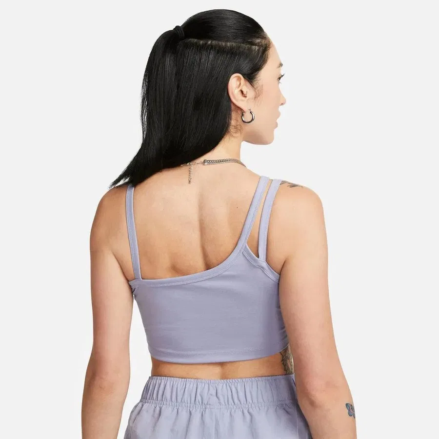 Спортивный бюстгальтер с регулируемыми бретелями Sportswear Everyday Modern Nike, Фиолетовый — фото 3