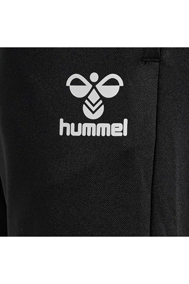 Детские спортивные штаны для девочек с принтом Essential training Hummel, Black — фото 4