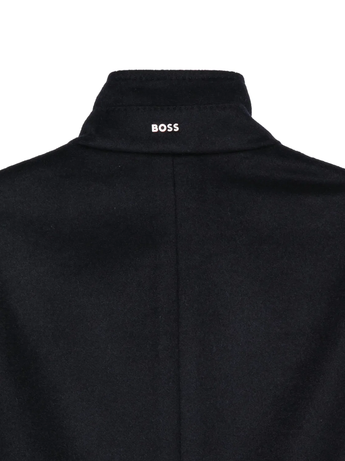 Однобортное пальто Hyde синего цвета BOSS, синий — фото 2