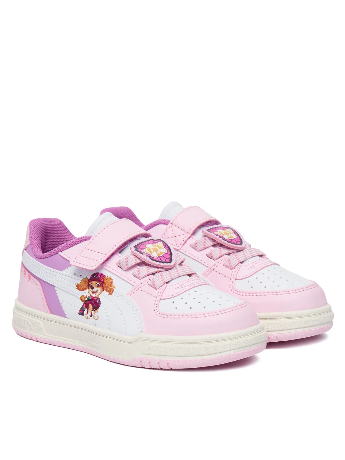 Кроссовки для девочки Caven Paw Patrol Girls AC+ Puma, розовый — фото 2