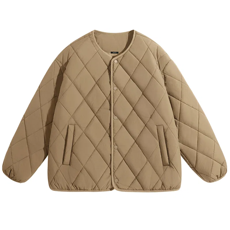 Детский пуховик без воротника с принтом MINISO, [Thickened and Fleece-Lined]Palm Green — фото 3