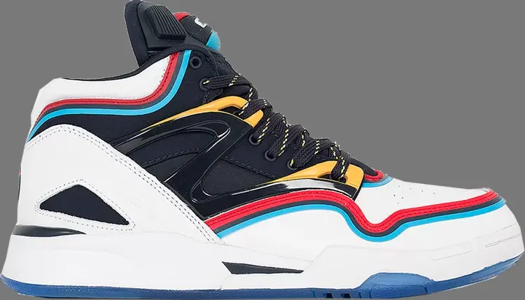

Кроссовки beastin x omni pump lite 'quiet storm' Reebok, белый