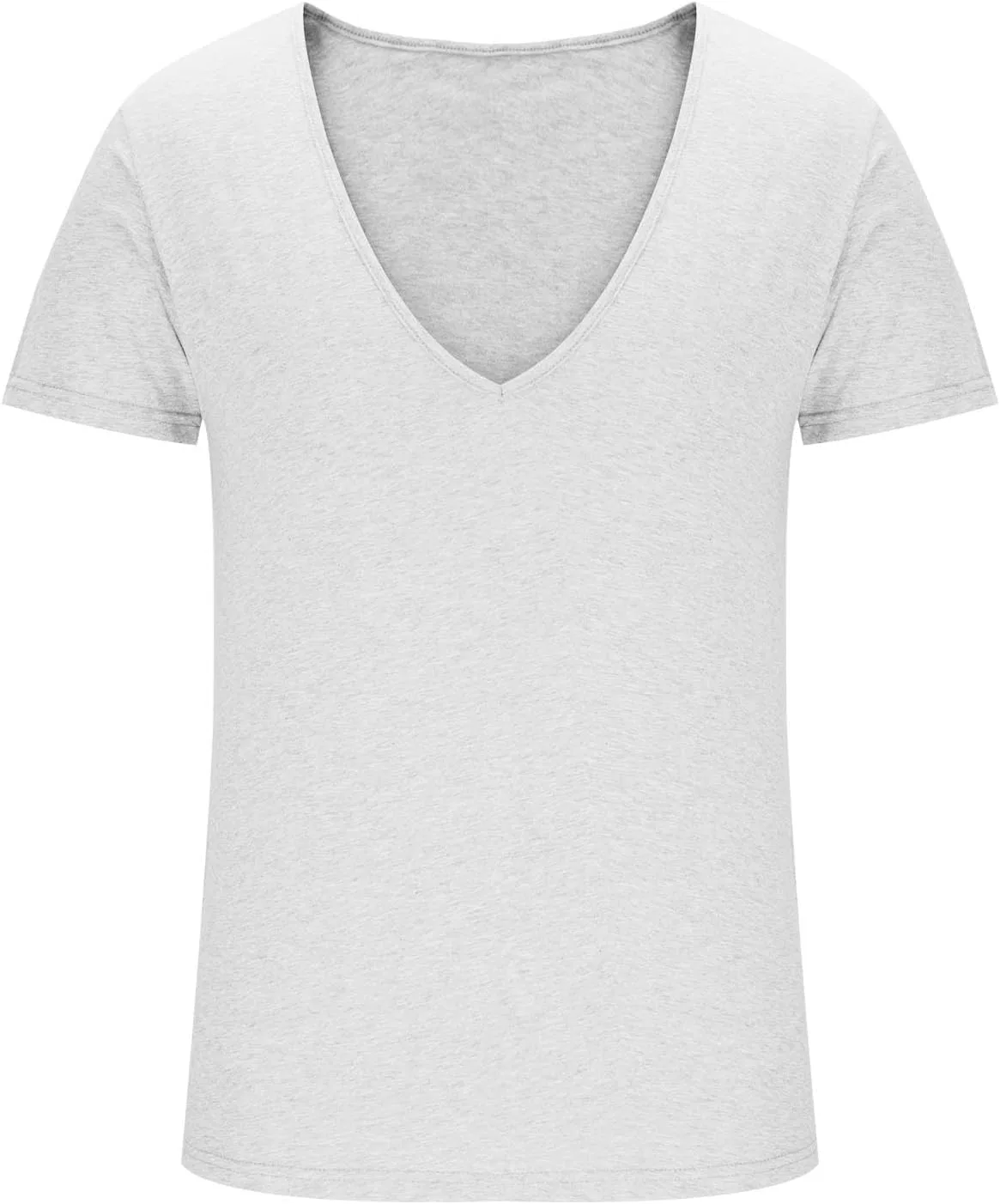 Мужская футболка с V-образным вырезом Cotton, White