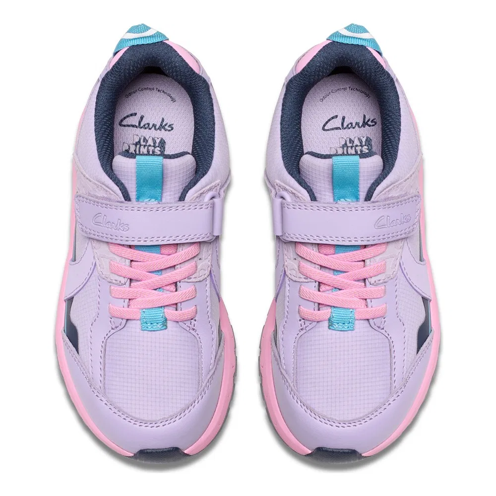 Детские спортивные кроссовки для девочек Clarks Selva Hero K Clarks — фото 2
