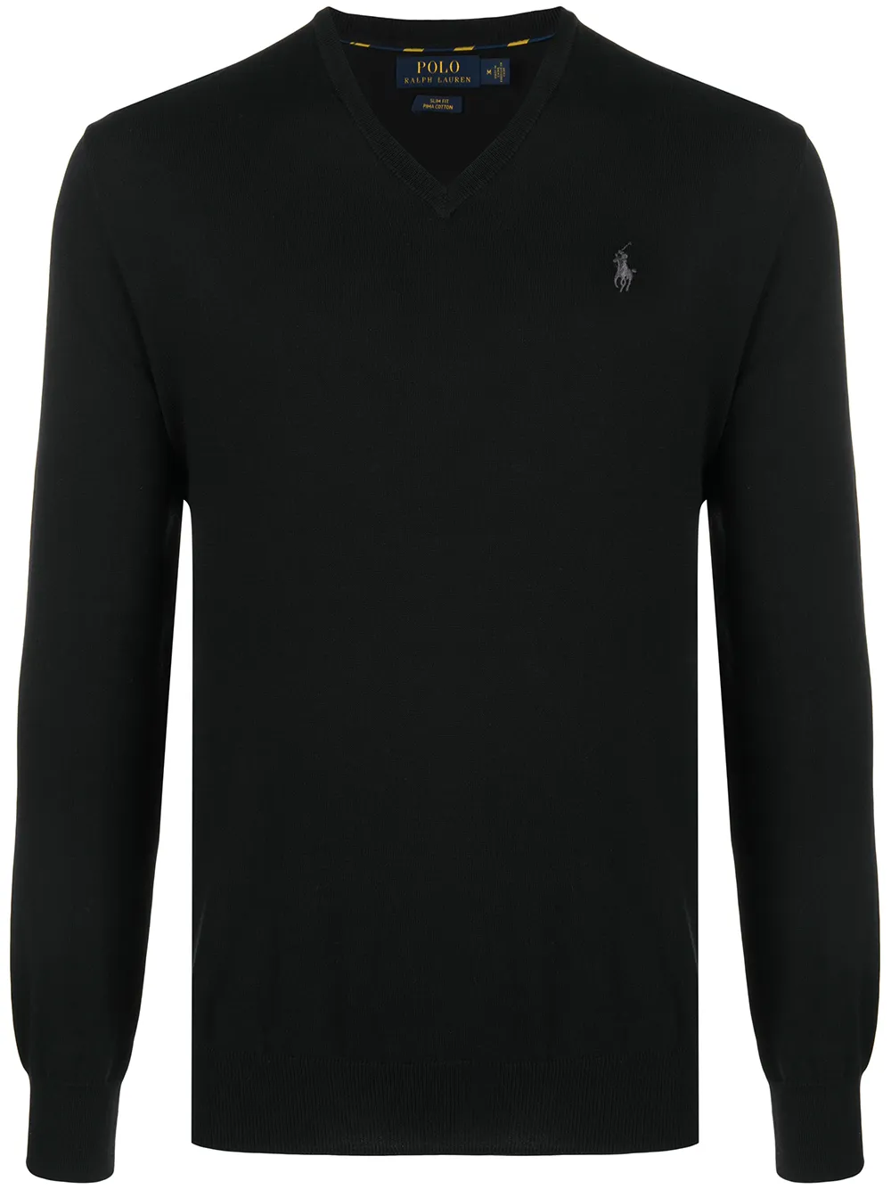 

Джемпер с вышитым логотипом POLO RALPH LAUREN, черный