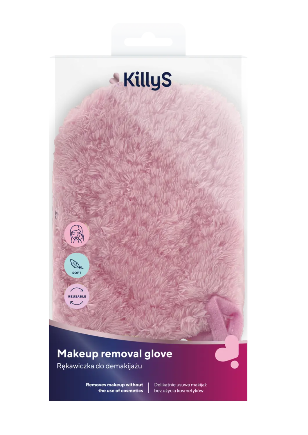 

Перчатка для снятия макияжа Killys, 1 шт.