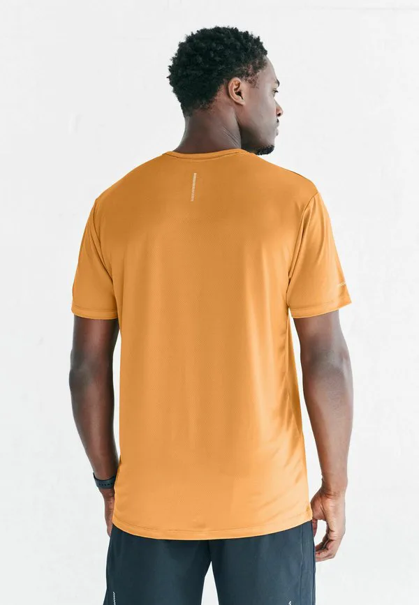 Спортивная базовая футболка стандартного кроя Next, Ochre Yellow — фото 2