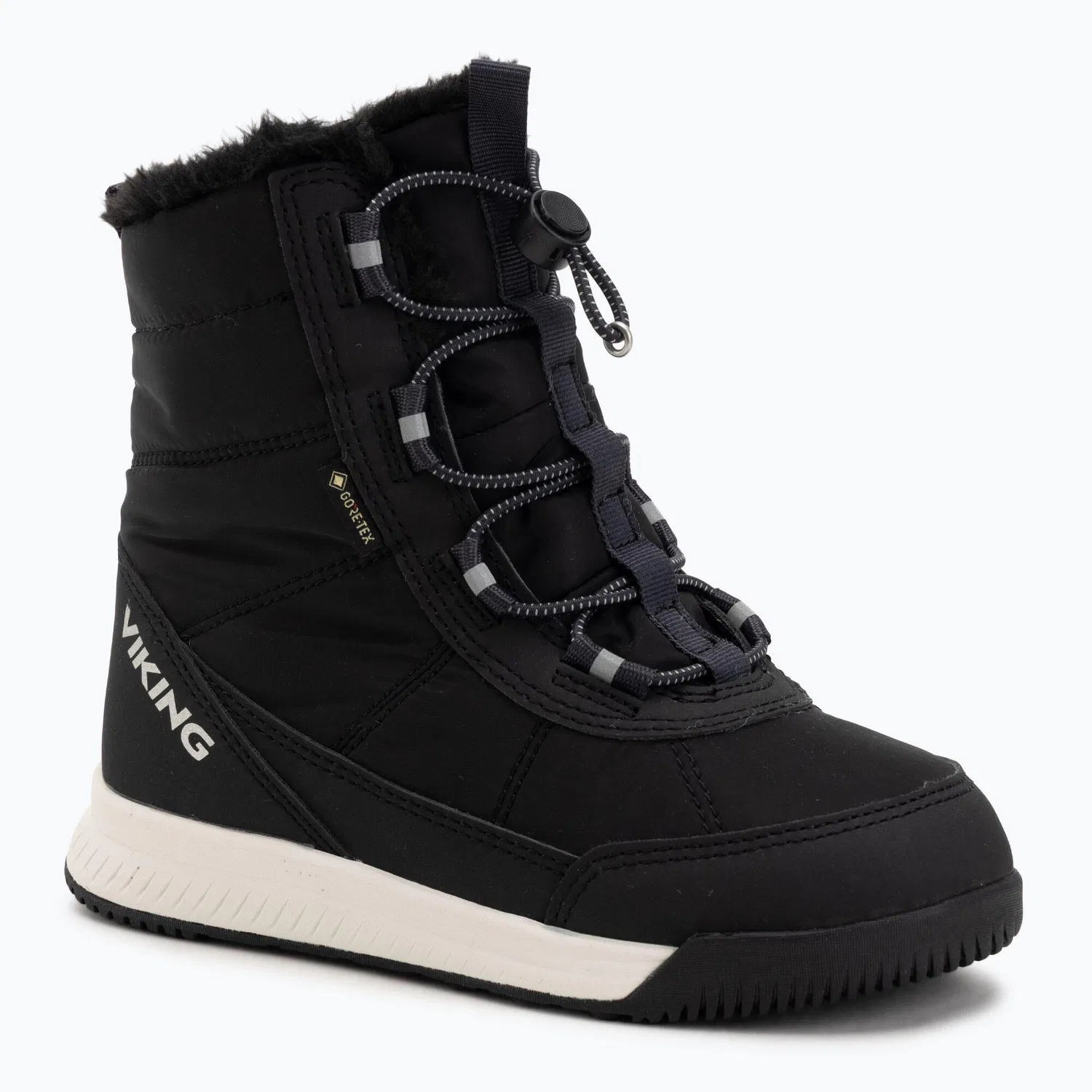 Детские снежные ботинки с мембраной GORE-TEX Aery Warm GTX SL Viking, Цвет Schwarz