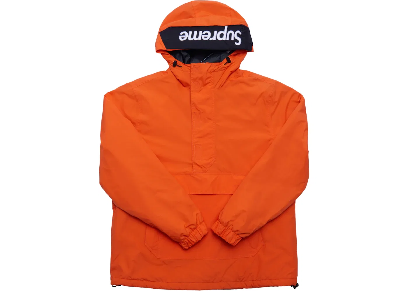 Мужской пуловер с капюшоном на молнии Supreme, Orange