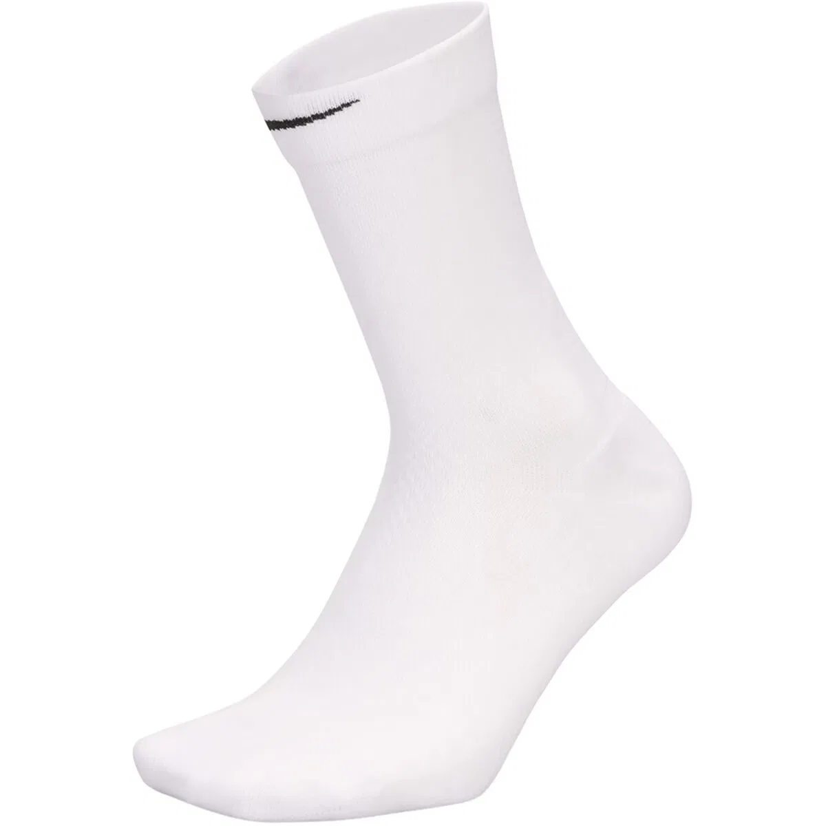 Мужские беговые носки средней высоты Nike, White/Volt/Black