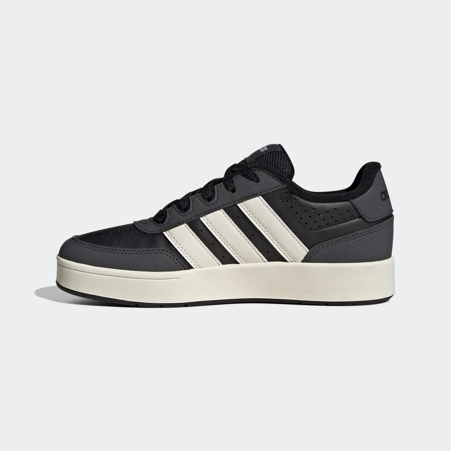 Детские кроссовки с низким силуэтом Adidas Sportswear, Core Black/Off White/Carbon — фото 3