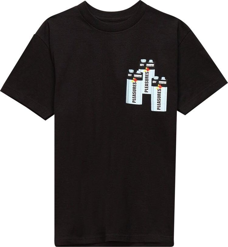 

Футболка Pleasures Charge T-Shirt 'Black', черный