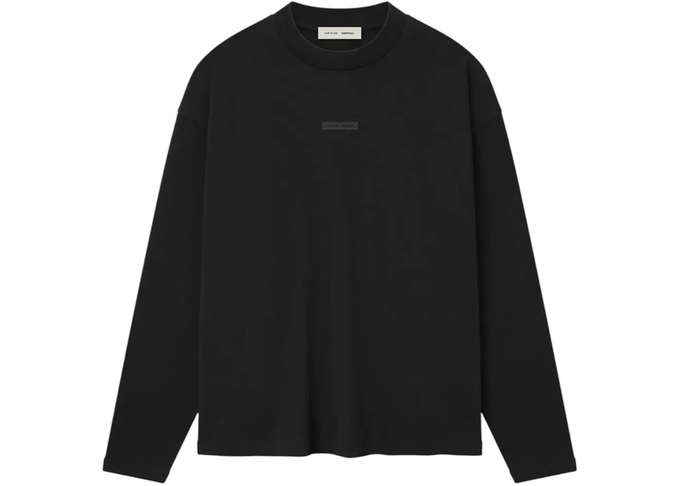 Мужская футболка с длинным рукавом Classic Long Sleeve Tee Fear of God, Jet Black