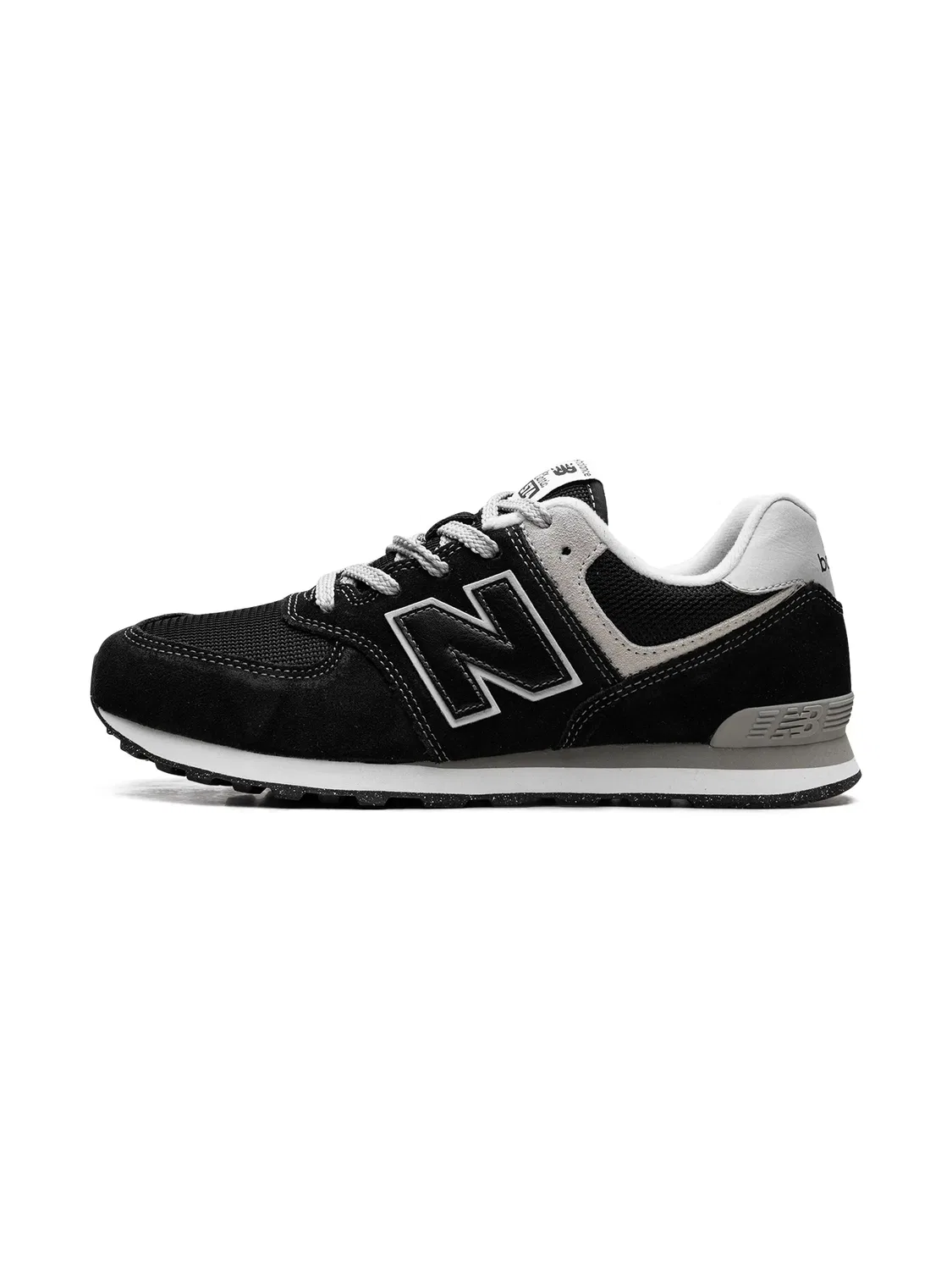 New Balance Кроссовки 574 GS "Core Pack - Черный Белый" — фото 2