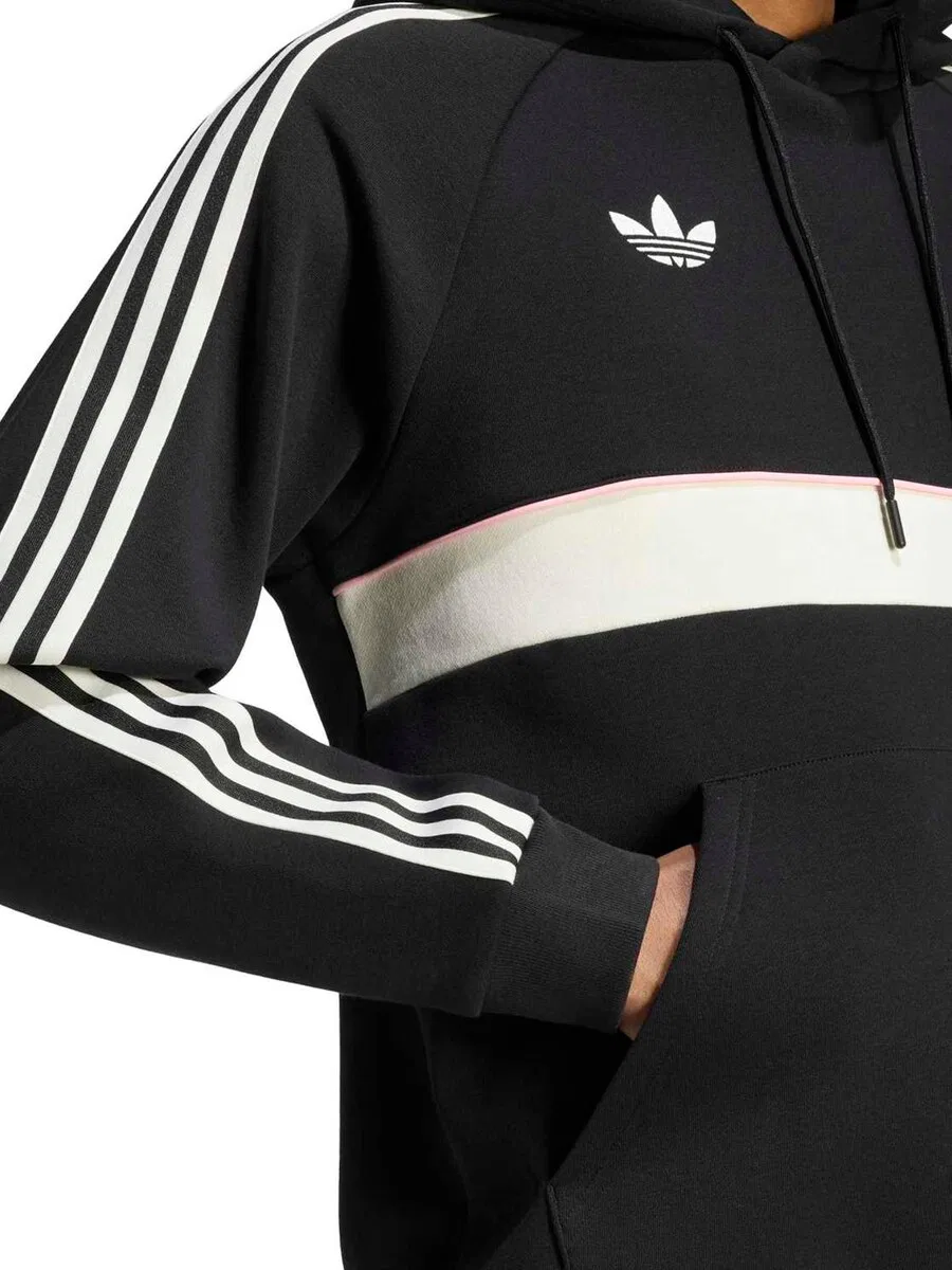 Спортивная толстовка ADIDAS PERFORMANCE 'JUVE' черного цвета — фото 4