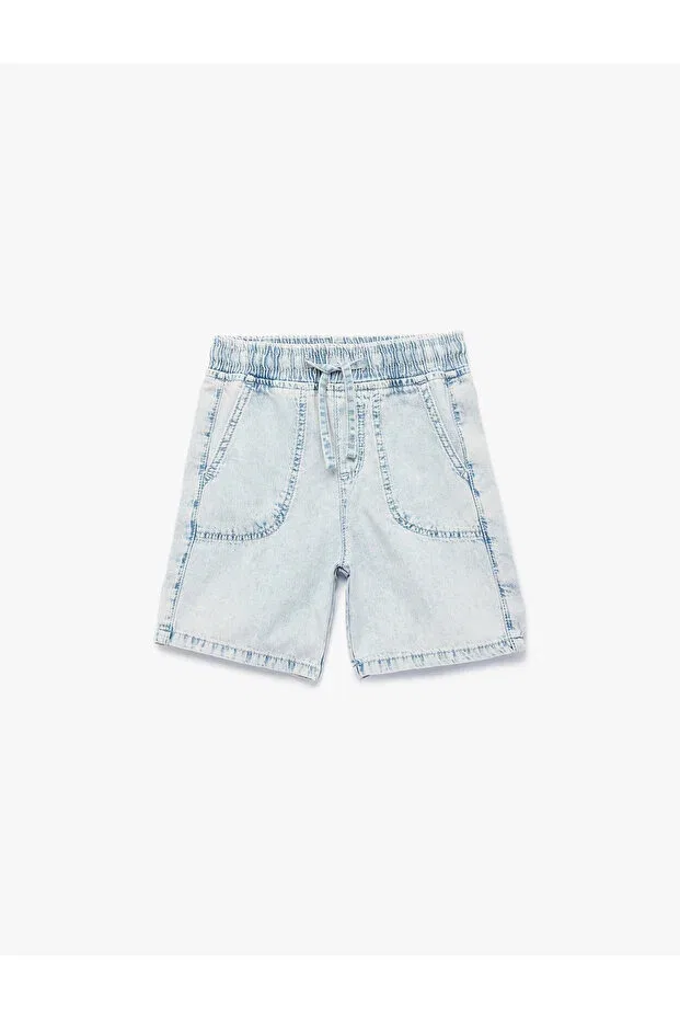 Детские шорты для мальчиков джинсовые Koton, Open Indigo — фото 4