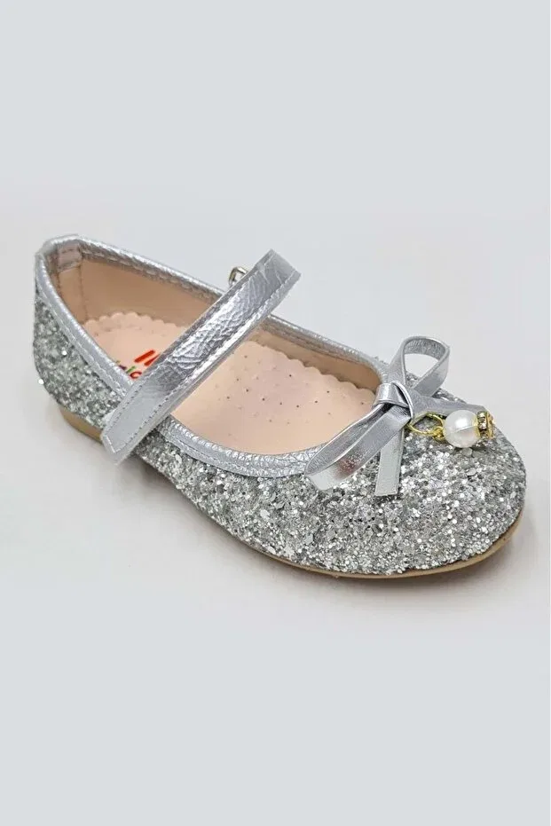 Детские балетки для девочек с блестками Ww Waka Waka Kids Store, Giri Melange
