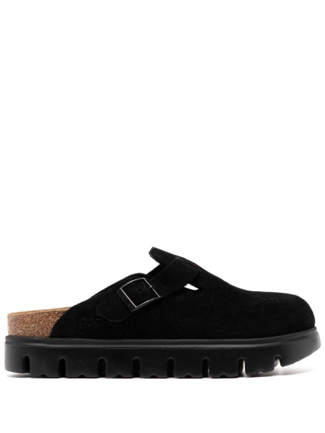

Birkenstock бостонский массивный сабо, черный