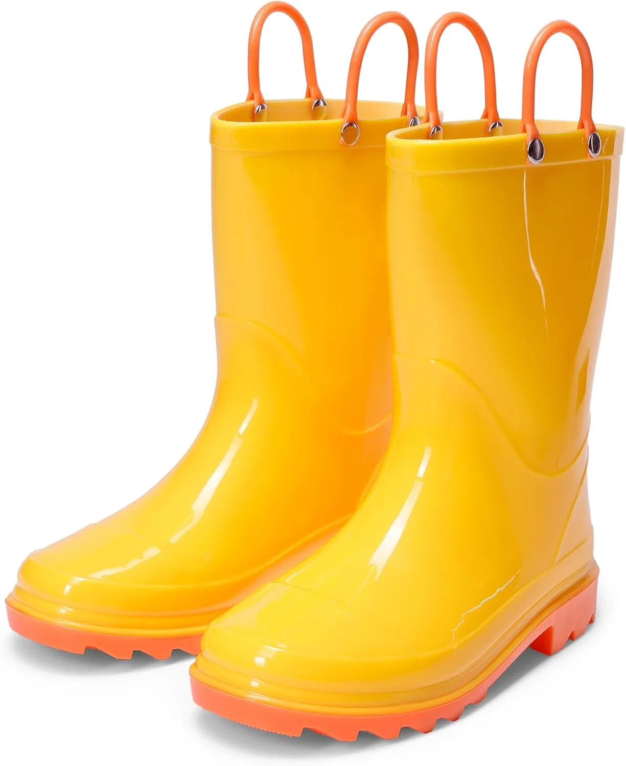 Детские сапоги дождевые водонепроницаемые DREAM PAIRS, Yellow