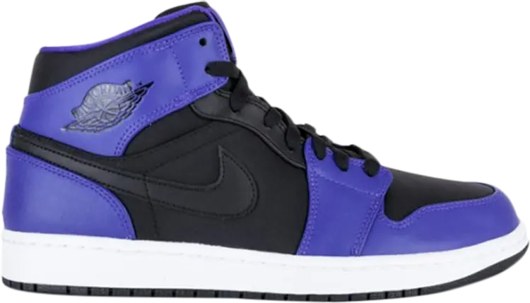 

Кроссовки Air Jordan 1 Retro Mid Dark Concord, черный