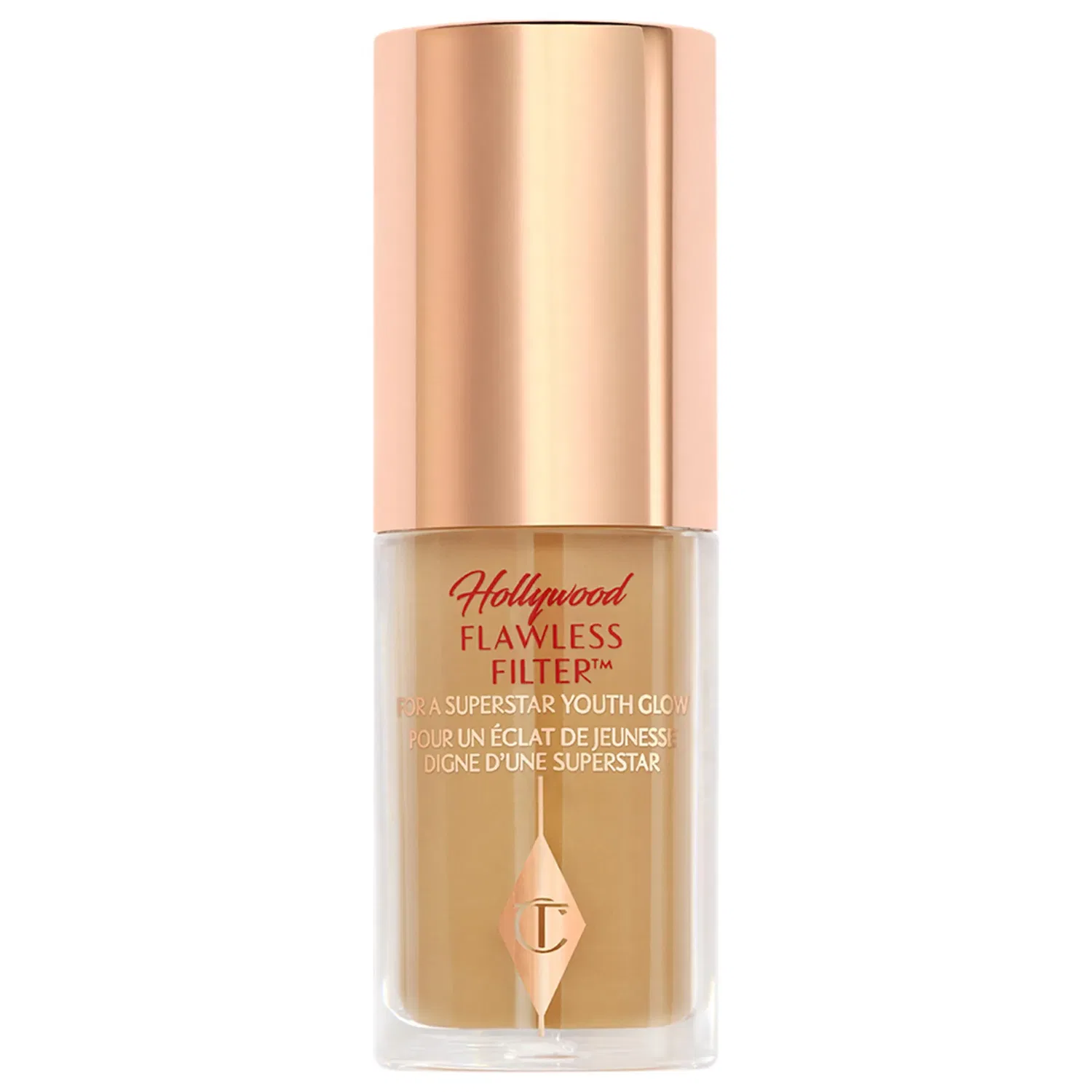Тональный фильтр-хайлайтер Mini Hollywood Flawless Filter Charlotte Tilbury, 5.5 Tan