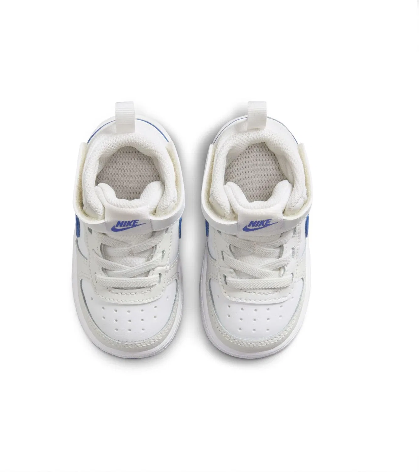 Детские кроссовки для мальчиков кожаные Cd7784 NIKE, Royal Blue White Top — фото 3