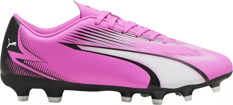 

Футбольные бутсы Puma Ultra Play FG/AG, розовый/белый