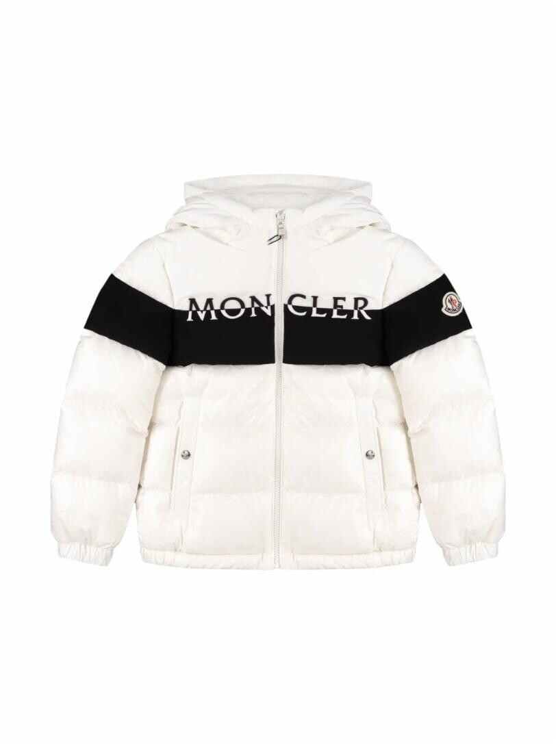 

Стеганый пуховик с логотипом Moncler
