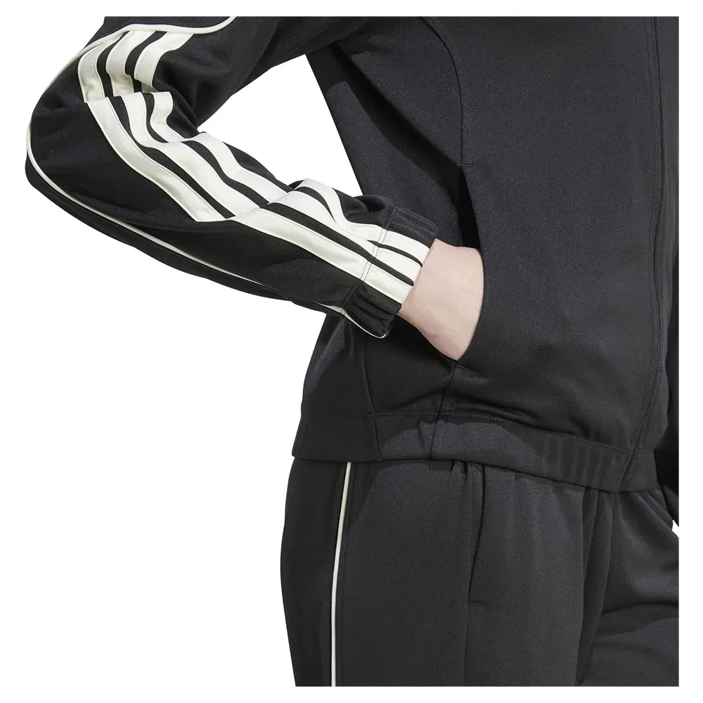 Женский спортивный костюм с молнией Stadium Adidas, Black — фото 4