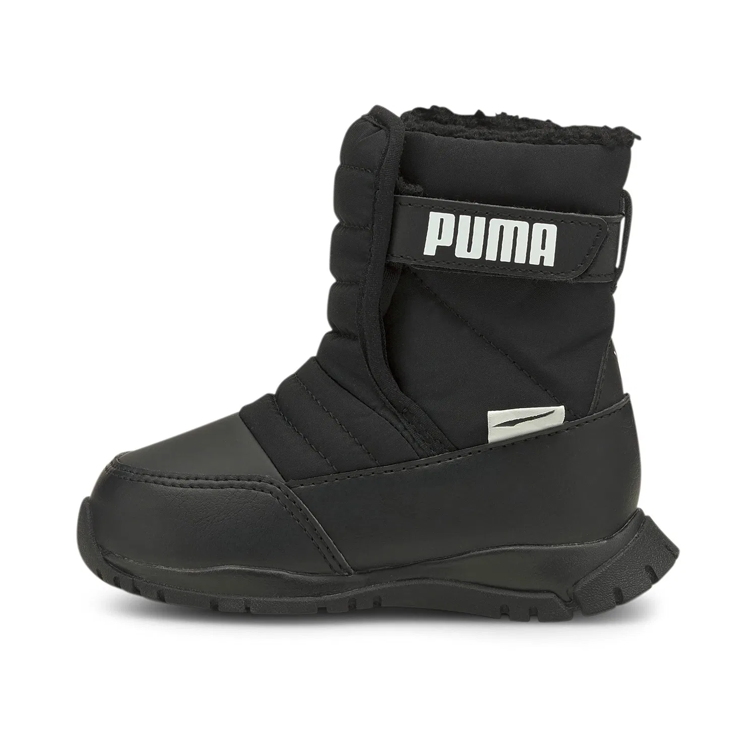 Детские зимние ботинки с водоотталкивающим верхом PUMA Nieve Boot Wtr Ac Inf Unisex, Pink PUMA Black PUMA White