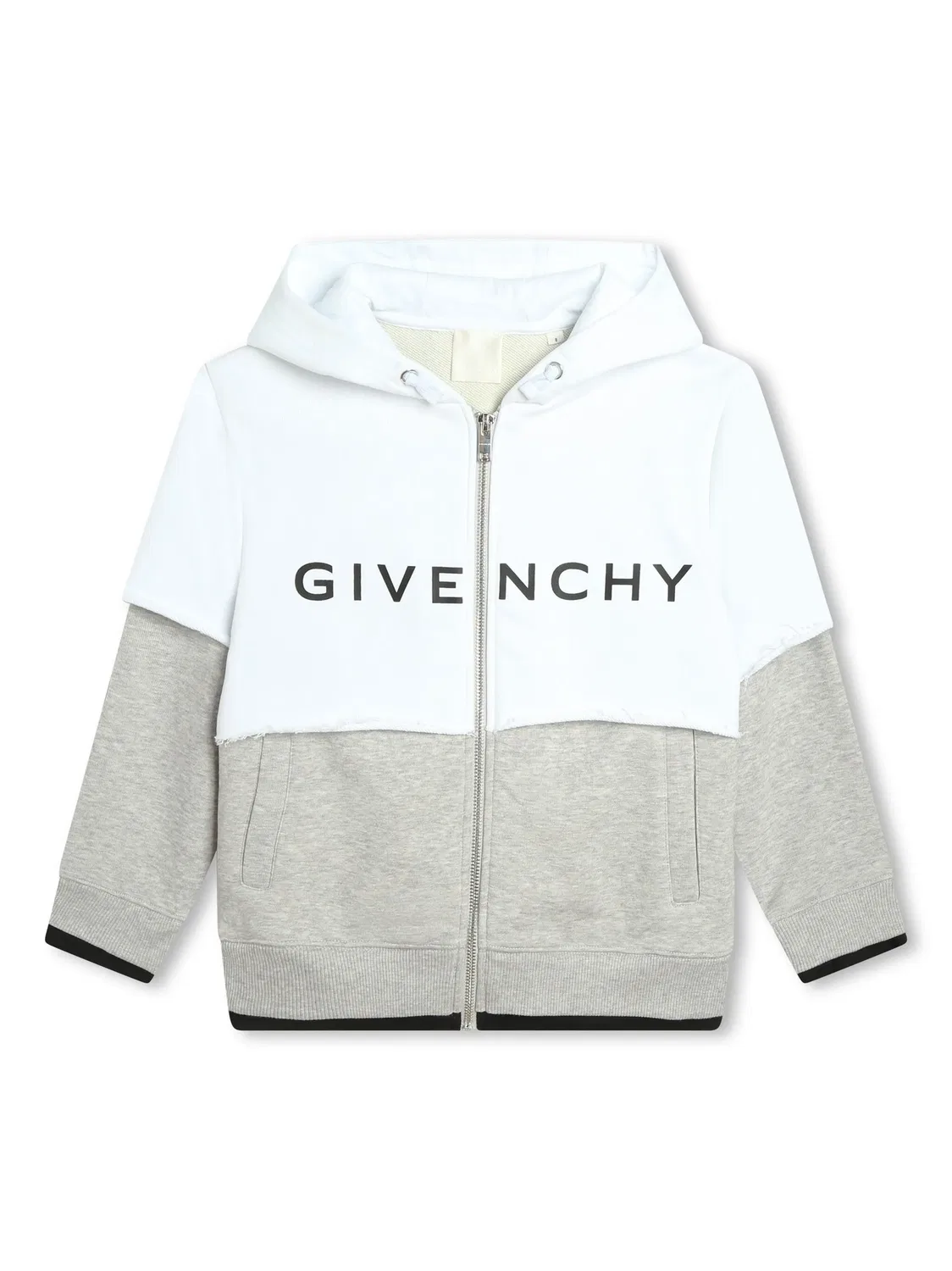 Худи с логотипом в слоистом дизайне Givenchy, белый