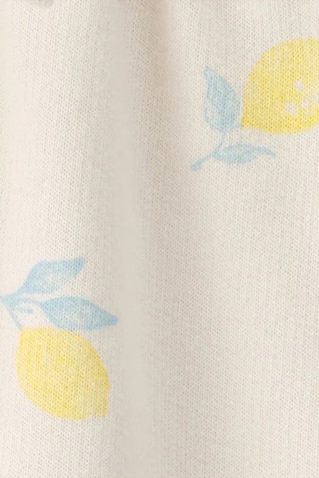 Детские шорты для девочек с принтом Carter'S, Beige — фото 3