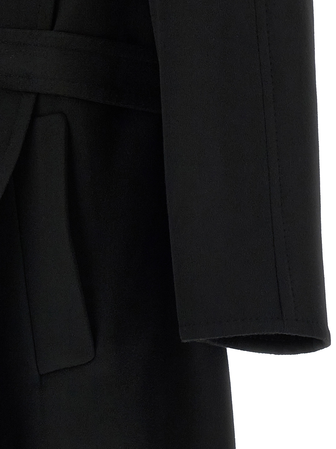 Пальто из кашемировой шерсти TOM FORD, черный — фото 4